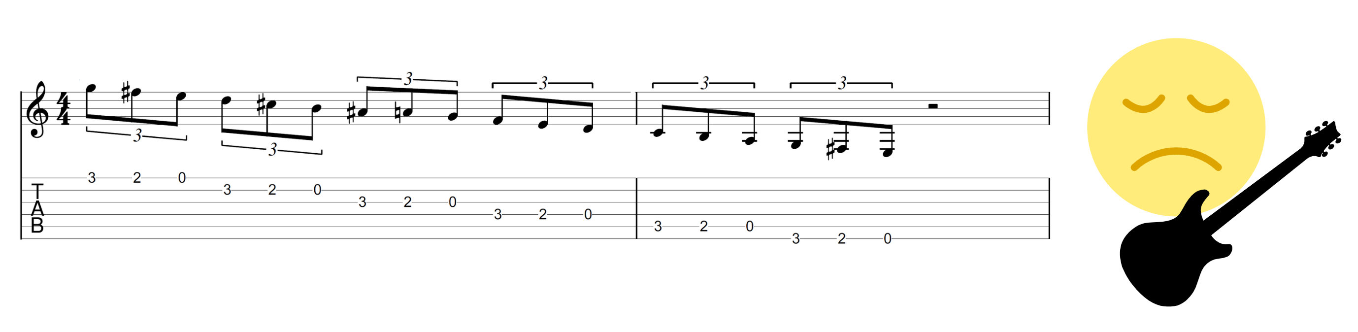 Blues Lick Exercise 1