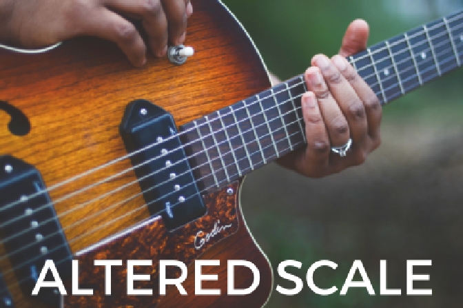 how to play the altered scale