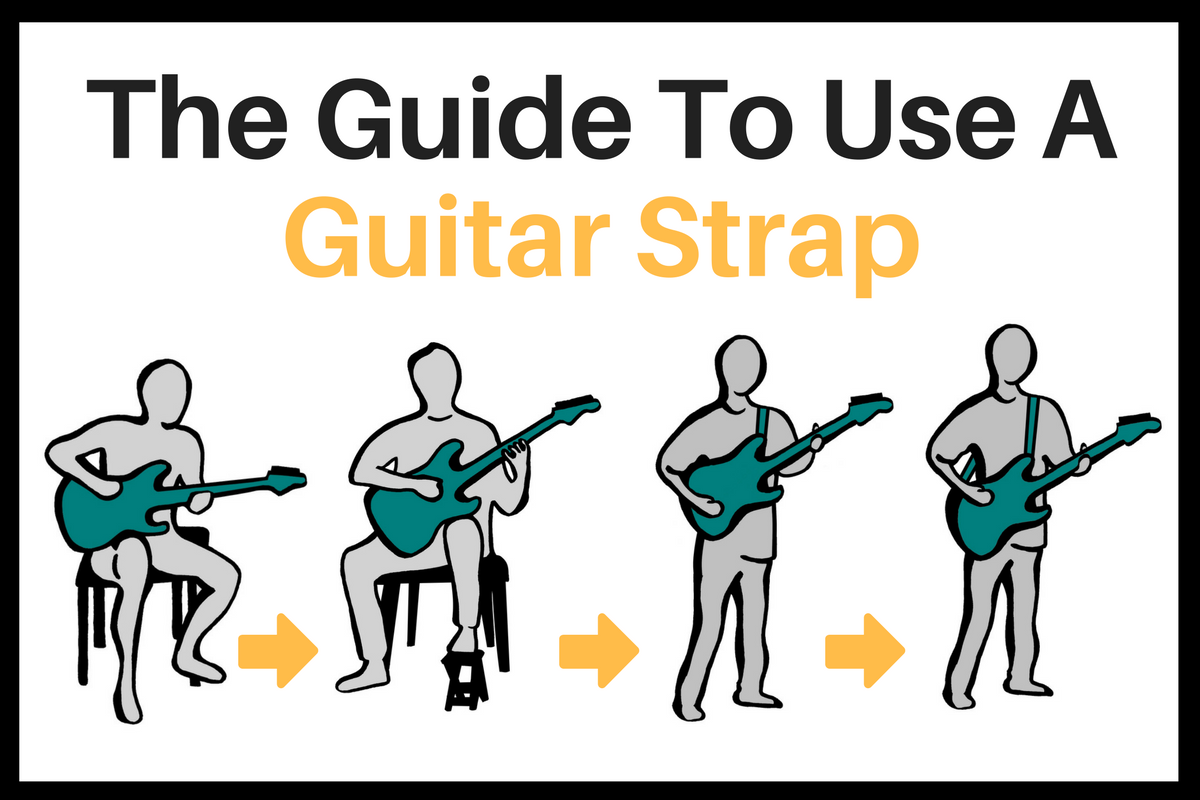 how to use a guitar strap
